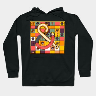 Snakes and Ladders Game Hoodie